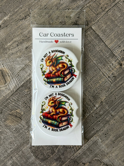 Fantasy Car Coasters | Book Dragon