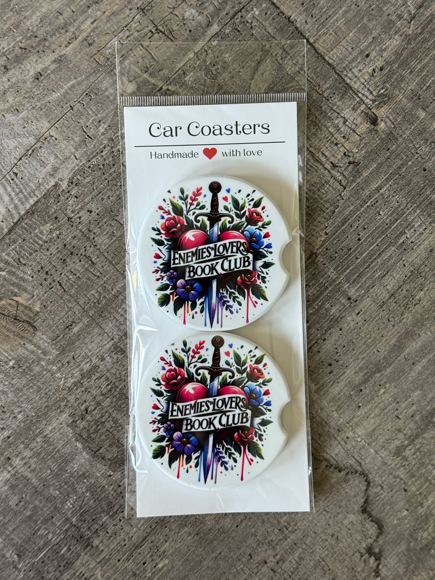 Fantasy Car Coasters | Enemies to Lovers Book Club
