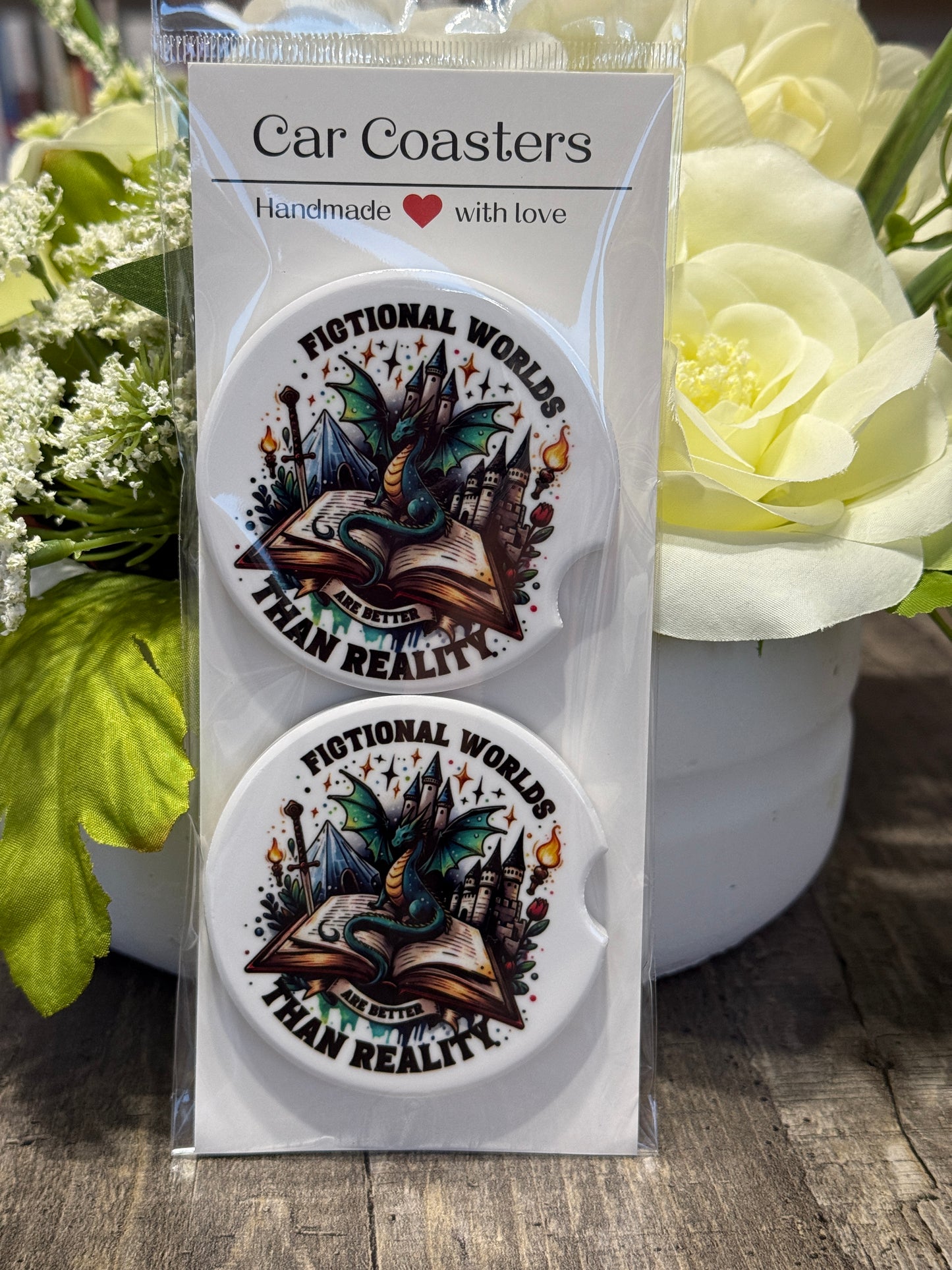 Fantasy Car Coasters | Fictional Worlds Are Better