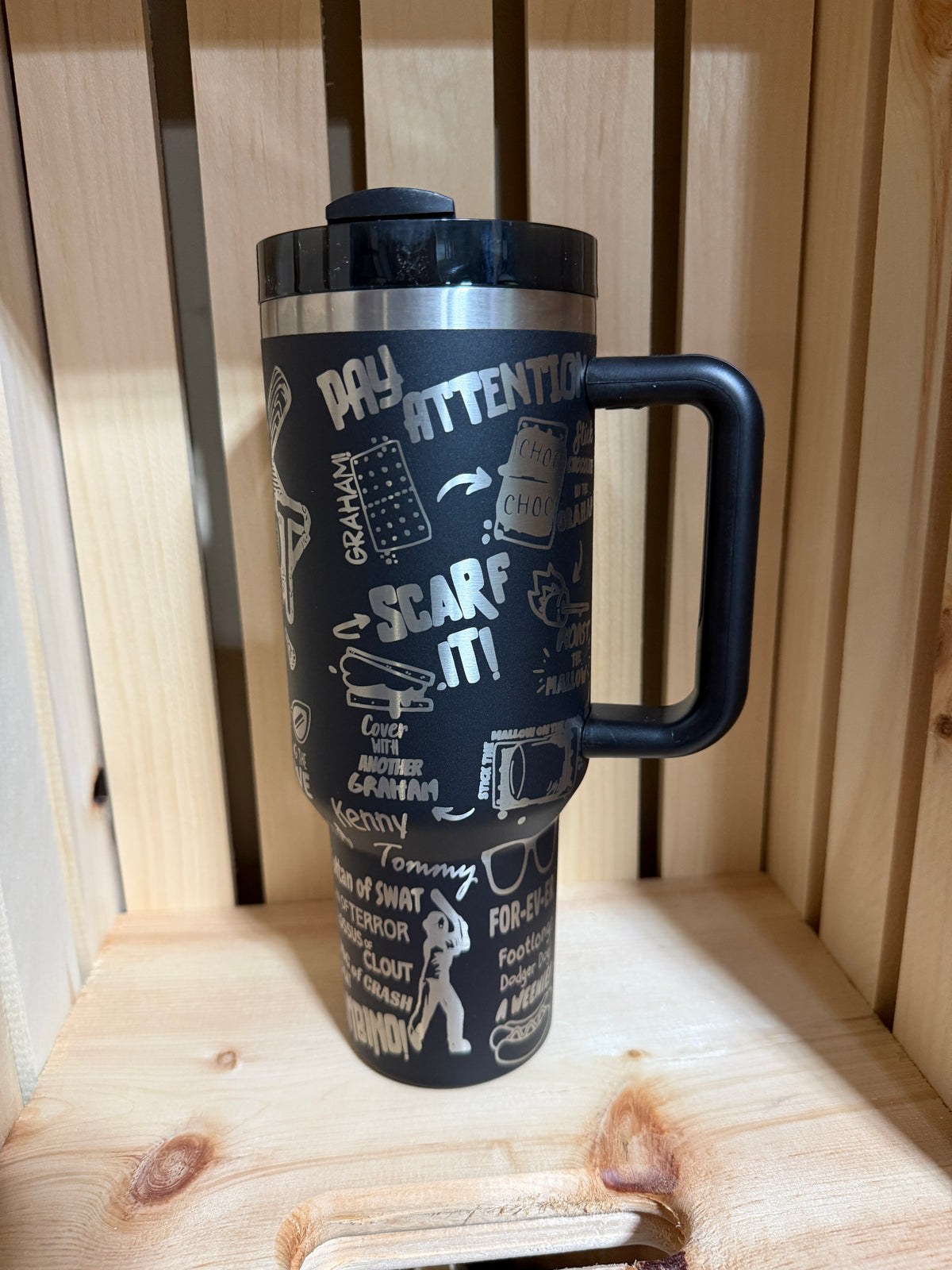 The Sandlot You're Killing Me Smalls engraved tumbler, view 9
