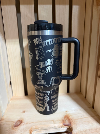 The Sandlot You're Killing Me Smalls engraved tumbler, view 9