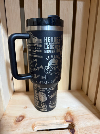 The Sandlot You're Killing Me Smalls engraved tumbler, view 8
