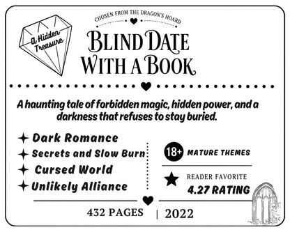 Blind Date With a Book | Surprise Wrapped Book Gift Set with Scrunchie, Stickers & More - Multiple Options to Choose from!