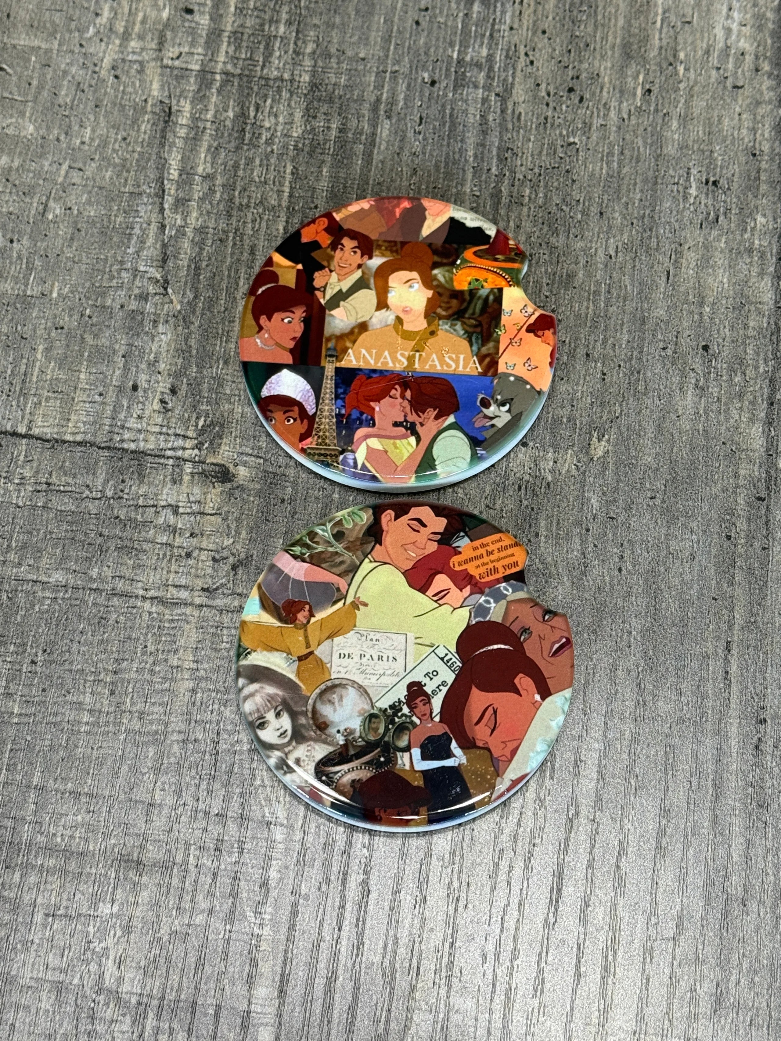 Anastasia Car Coasters