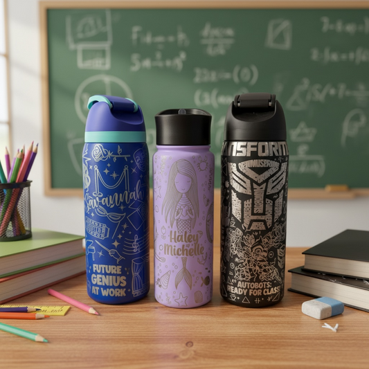 Custom Owala Style Water Bottle (Generic)