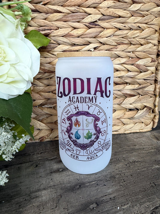 Zodiac Academy | Glass Tumbler