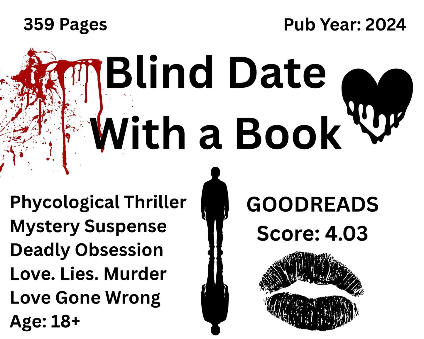 Blind Date With a Book | Surprise Wrapped Book Gift Set with Scrunchie, Stickers & More - Multiple Options to Choose from!