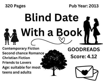 Blind Date With a Book | Surprise Wrapped Book Gift Set with Scrunchie, Stickers & More - Multiple Options to Choose from!