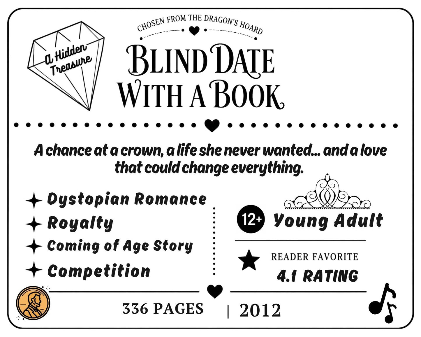 Blind Date With a Book | Surprise Wrapped Book Gift Set with Scrunchie, Stickers & More - Multiple Options to Choose from!