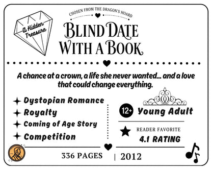 Blind Date With a Book | Surprise Wrapped Book Gift Set with Scrunchie, Stickers & More - Multiple Options to Choose from!