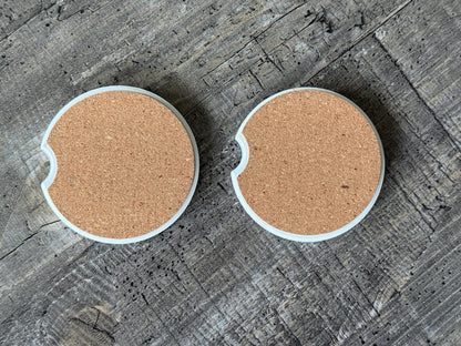 Quicksilver Inspired Car Coasters – Romantasy Quote & Symbol Set