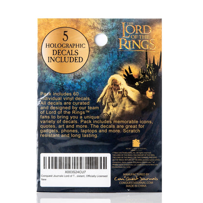 Lord of the Rings Iconic Decals (60-Pack)