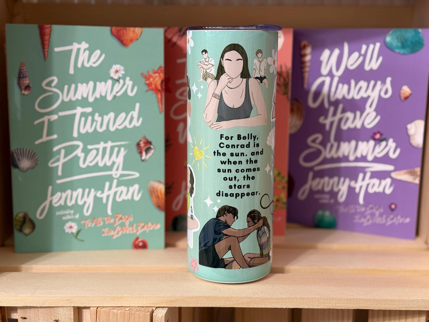 Summer I Turned Pretty Tumbler | “Conrad Is the Sun” Quote | TSITP Fan Art Gift for Book Lovers