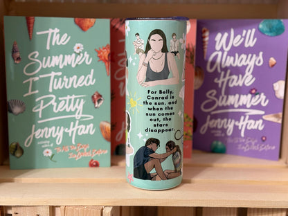 Summer I Turned Pretty Tumbler | “Conrad Is the Sun” Quote | TSITP Fan Art Gift for Book Lovers