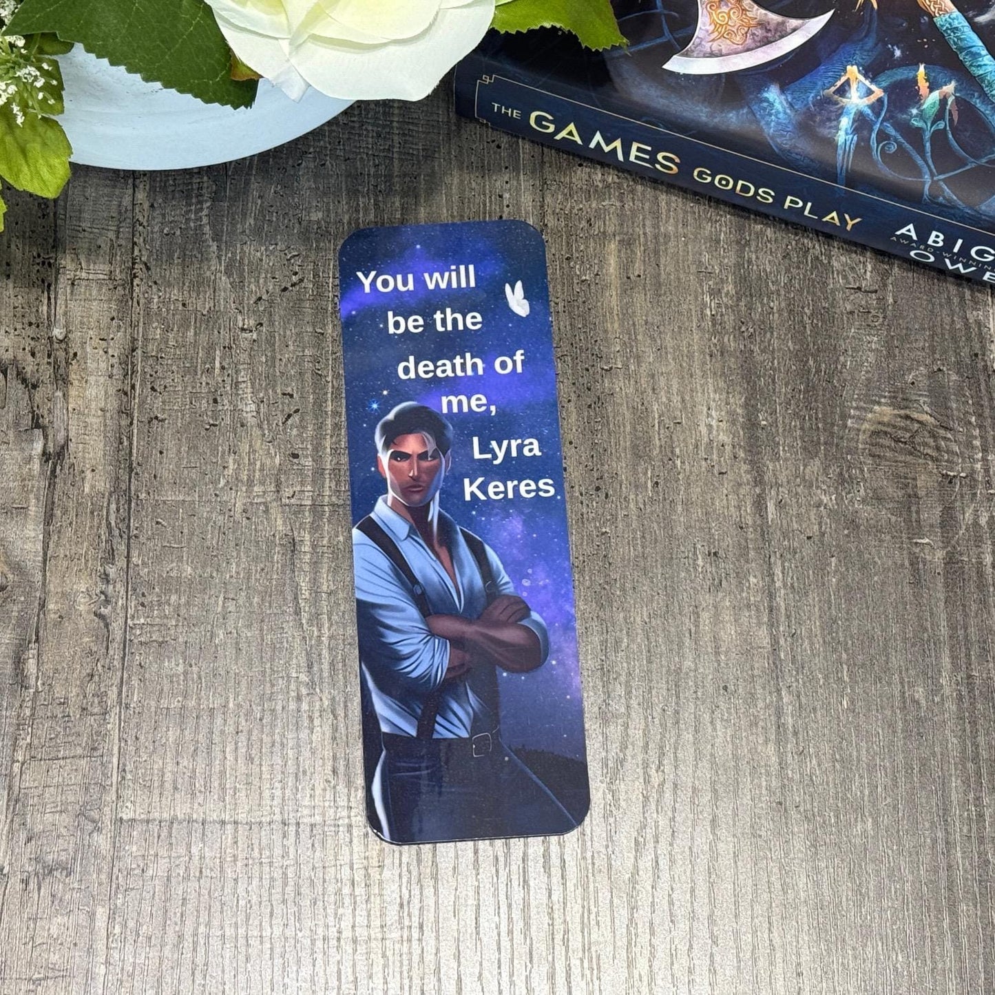 The Games Gods Play - Inspired Bookmark Set – Abigail Owen Book Quotes – Fantasy Romance Bookish Gift