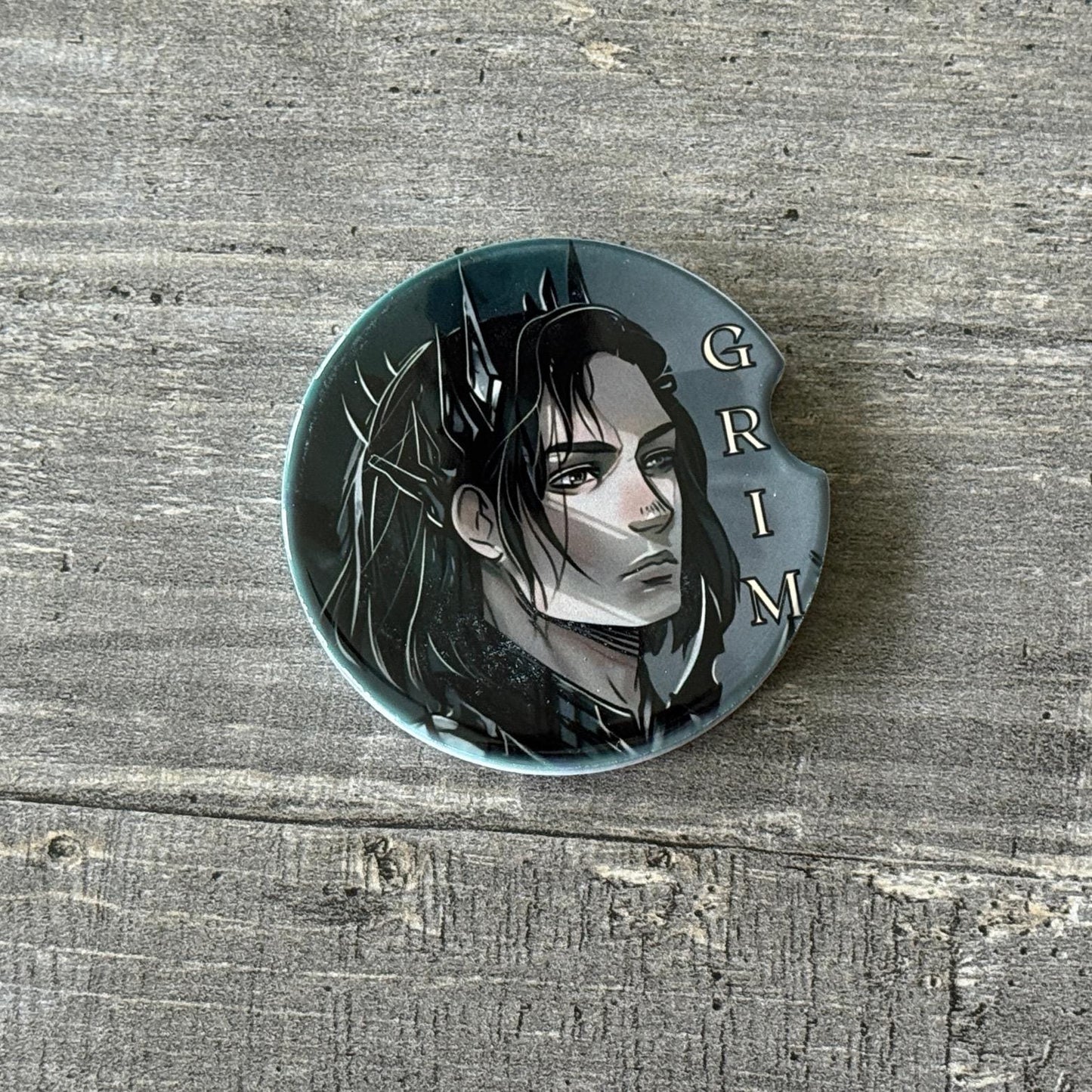 Lightlark Character Car Coasters | Isla, Grim, Oro Art | Bookish Gift for Fantasy Fans