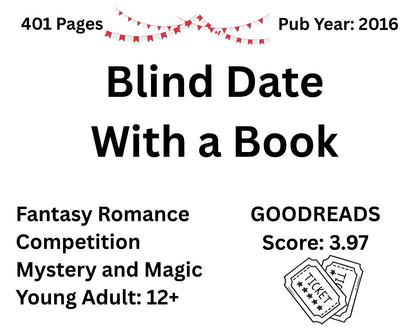 Blind Date With a Book | Surprise Wrapped Book Gift Set with Scrunchie, Stickers & More - Multiple Options to Choose from!