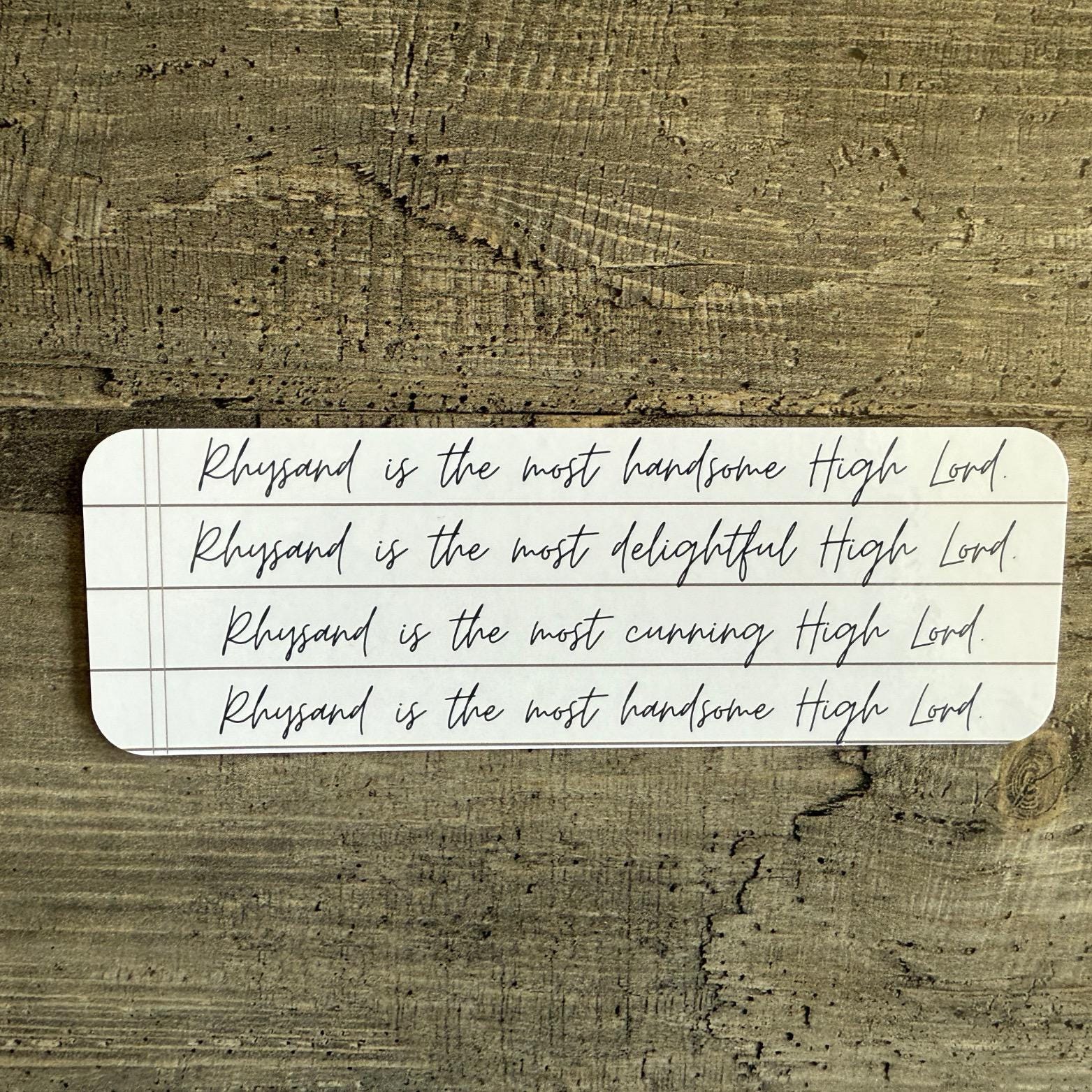 A Court of Thorns and Roses (ACOTAR) Bookmarks