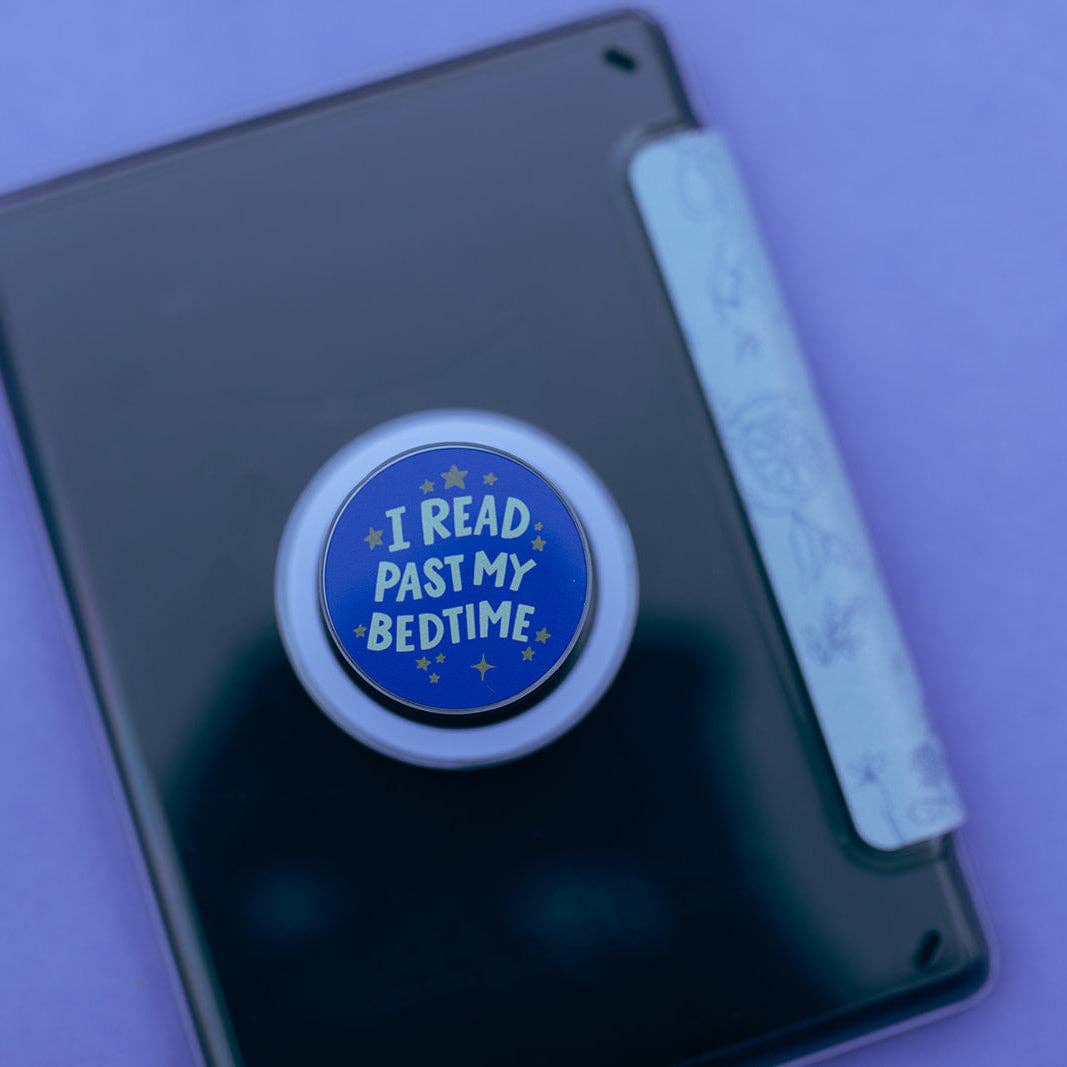 Magnetic Phone Grip, I Read Past My Bedtime