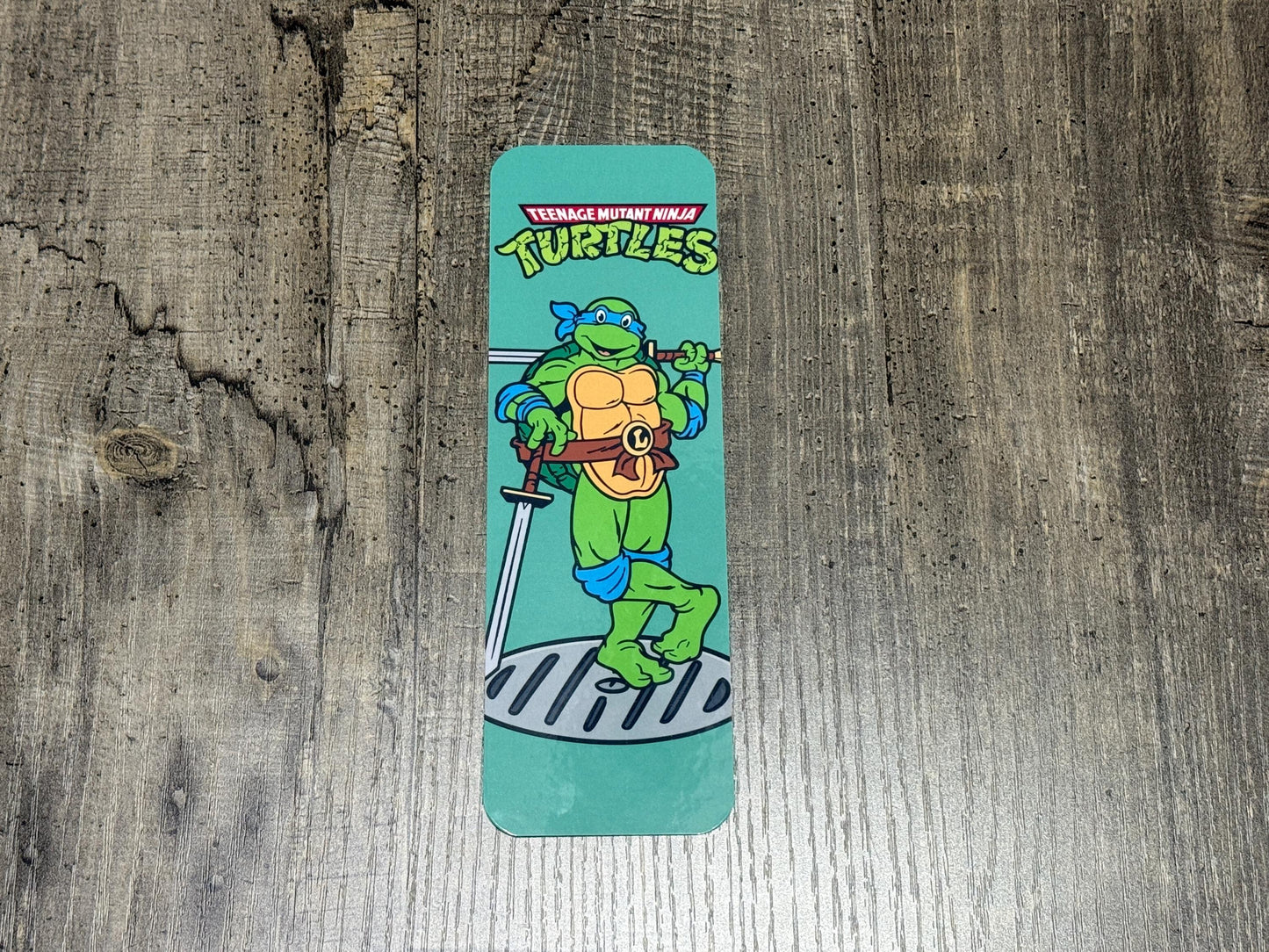 TMNT-Inspired Bookmark Set – Retro Ninja Turtle Fan Art Bookmarks