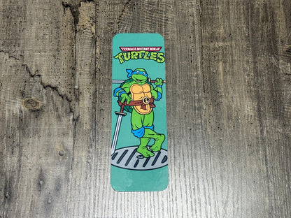TMNT-Inspired Bookmark Set – Retro Ninja Turtle Fan Art Bookmarks