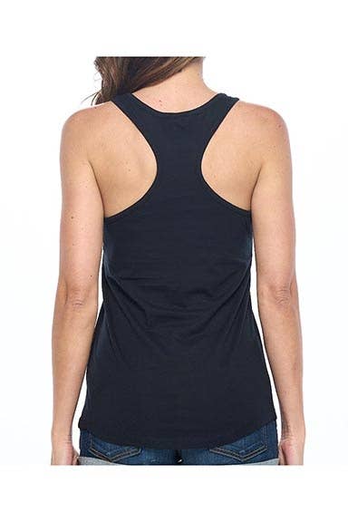 Books and Coffee Graphic Racerback Tank