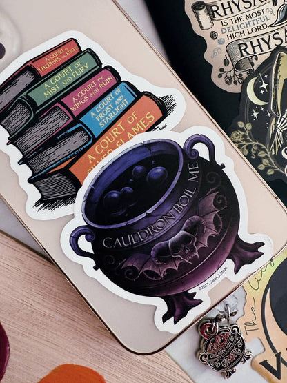 (10-Pack) A Court of Thorns and Roses Decals