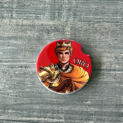 Lightlark Character Car Coasters | Isla, Grim, Oro Art | Bookish Gift for Fantasy Fans