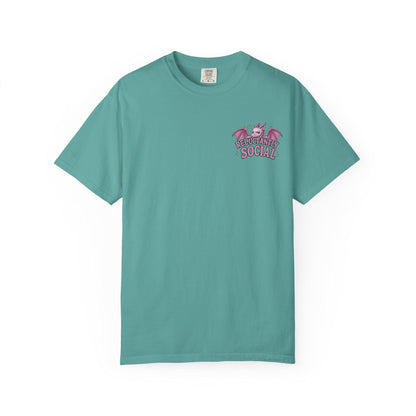 I Put My Book Down To Be Here T-shirt | Bookish Reluctant Social Tee