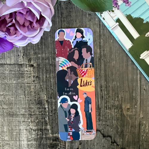 Gilmore Girls Bookmark Set | Team Dean, Jess, Logan | Luke’s Diner & Stars Hollow | TV Show-Inspired Bookmarks