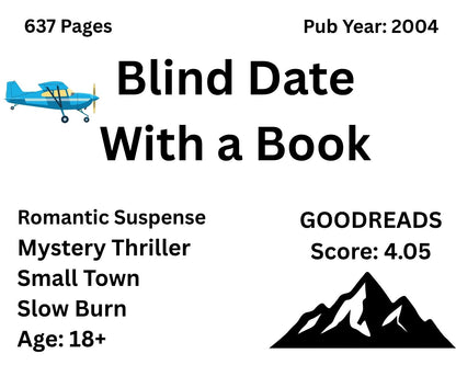 Blind Date With a Book | Surprise Wrapped Book Gift Set with Scrunchie, Stickers & More - Multiple Options to Choose from!