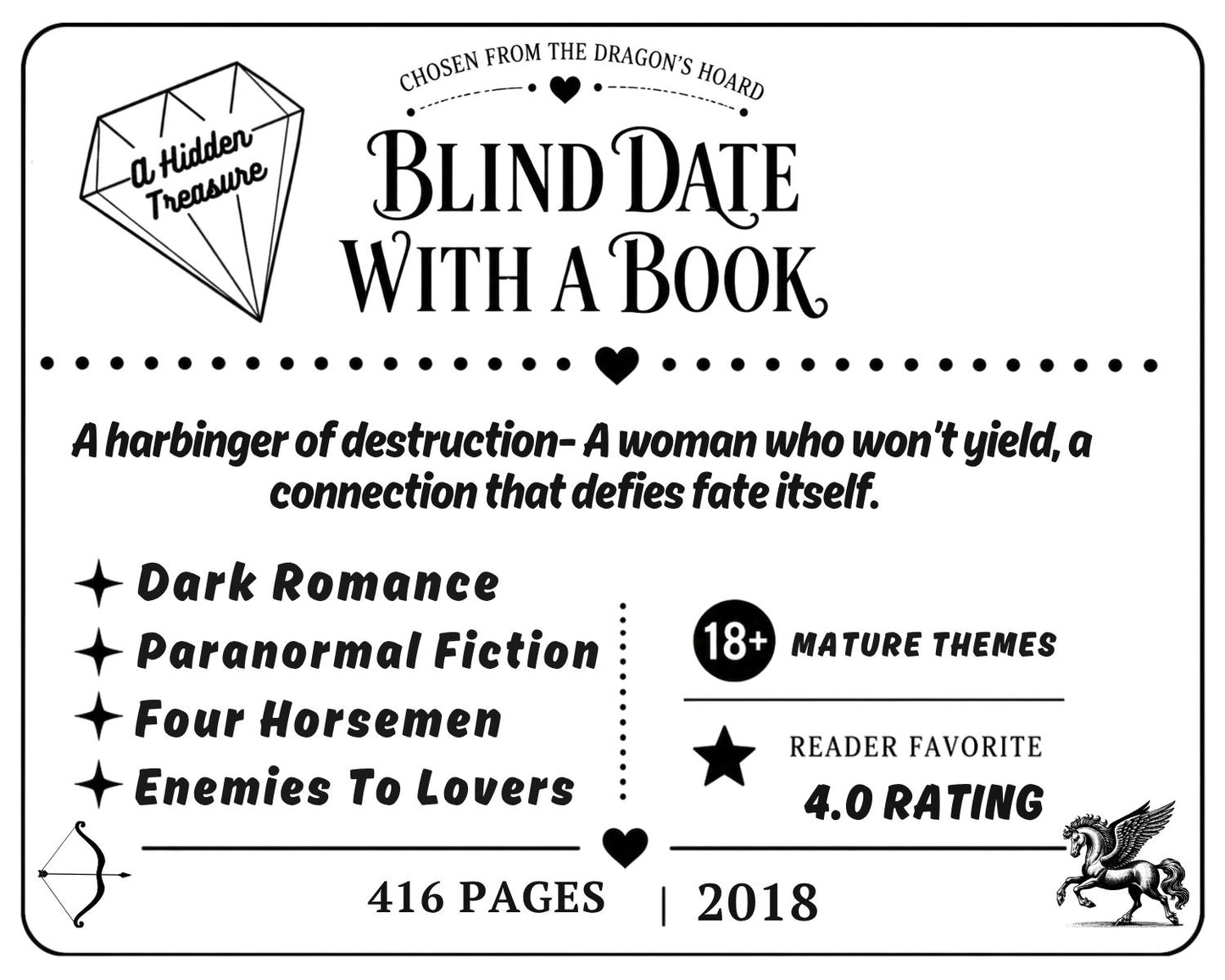 Blind Date With a Book | Surprise Wrapped Book Gift Set with Scrunchie, Stickers & More - Multiple Options to Choose from!