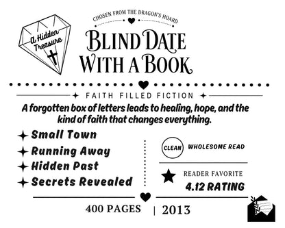 Blind Date With a Book | Surprise Wrapped Book Gift Set with Scrunchie, Stickers & More - Multiple Options to Choose from!