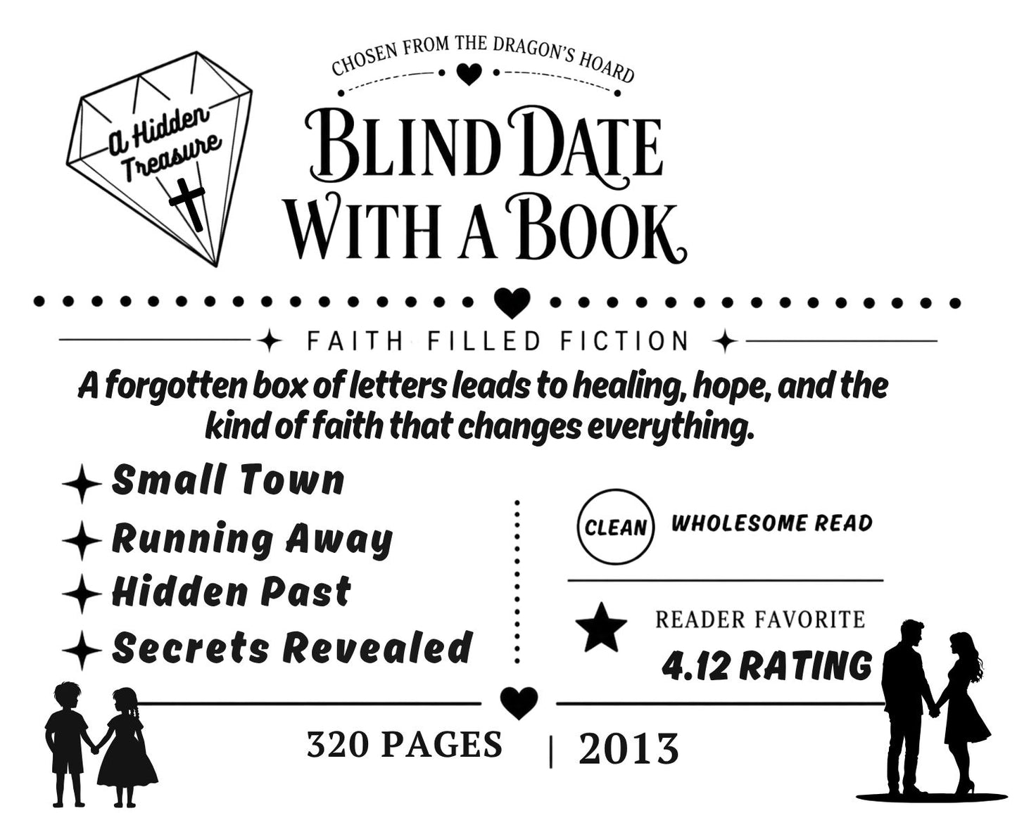 Blind Date With a Book | Surprise Wrapped Book Gift Set with Scrunchie, Stickers & More - Multiple Options to Choose from!