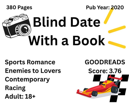 Blind Date With a Book | Surprise Wrapped Book Gift Set with Scrunchie, Stickers & More - Multiple Options to Choose from!