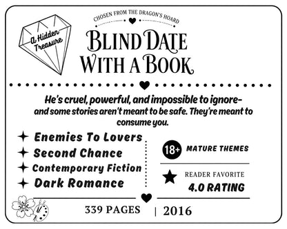 Blind Date With a Book | Surprise Wrapped Book Gift Set with Scrunchie, Stickers & More - Multiple Options to Choose from!